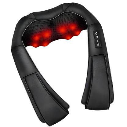 Shiatsu Electric Massager for Neck and Shoulders, for Pain Relief. Back and Body Massager, for Home/Oficce and Car Use
